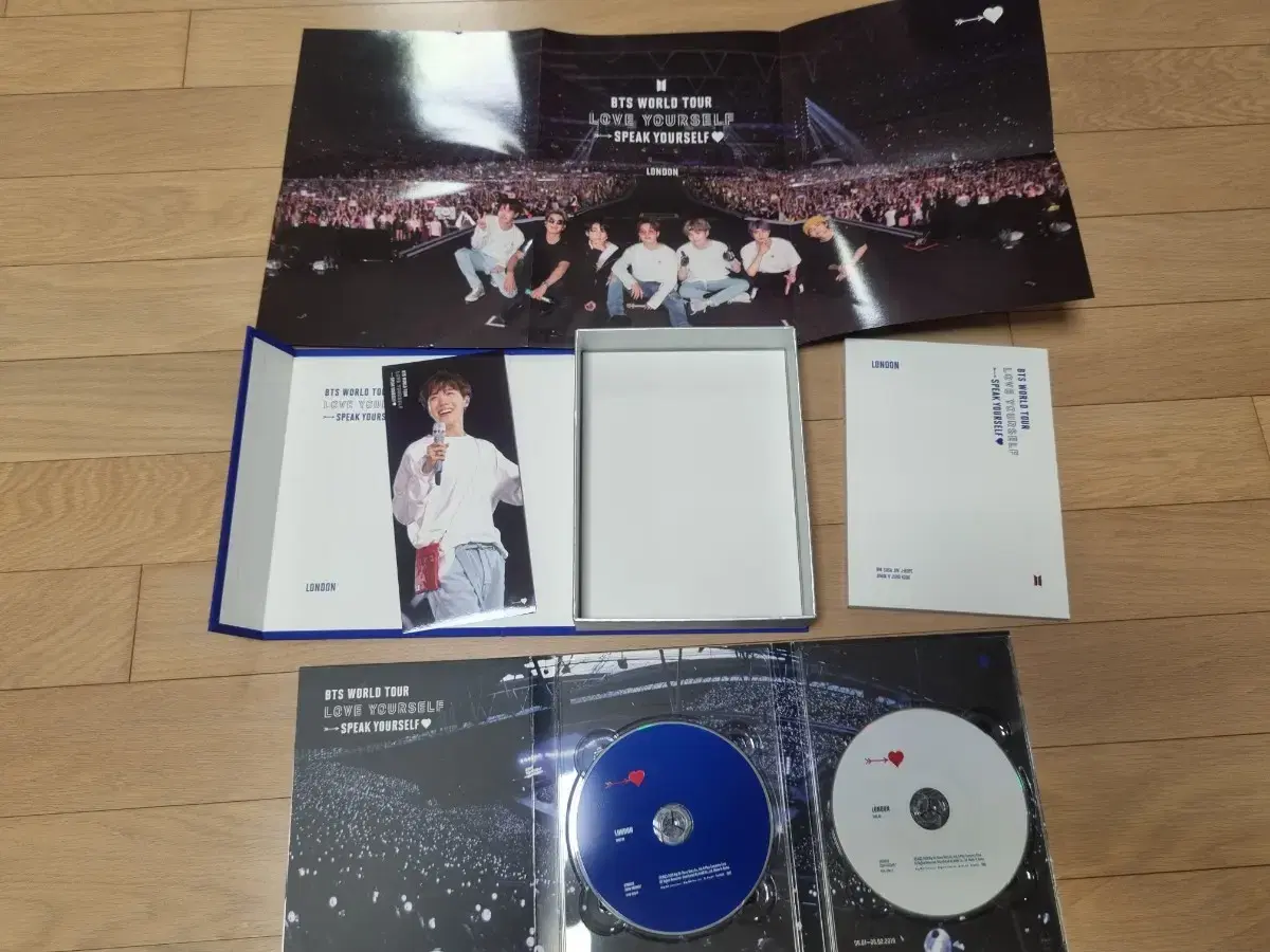 방탄 런던 웸블리 dvd 디비디